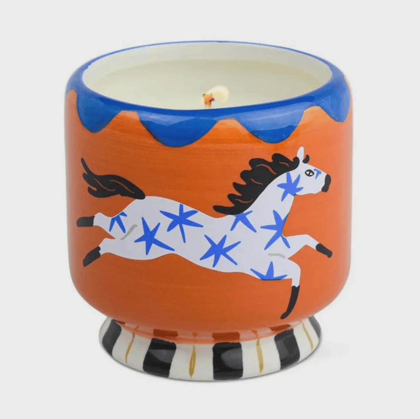 Adopo Horse Ceramic Candle 8oz - Seinna Sunset