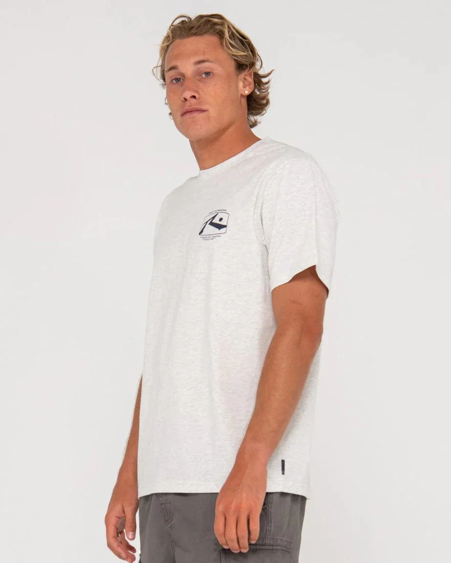 Advocate Short Sleeve Graphic Tee - Ecru Marle - Image 6
