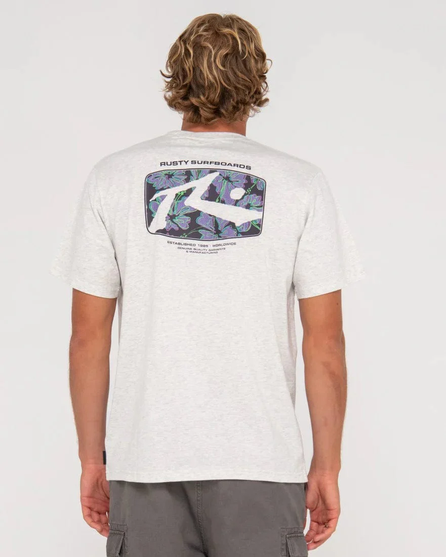 Advocate Short Sleeve Graphic Tee - Ecru Marle - Image 7