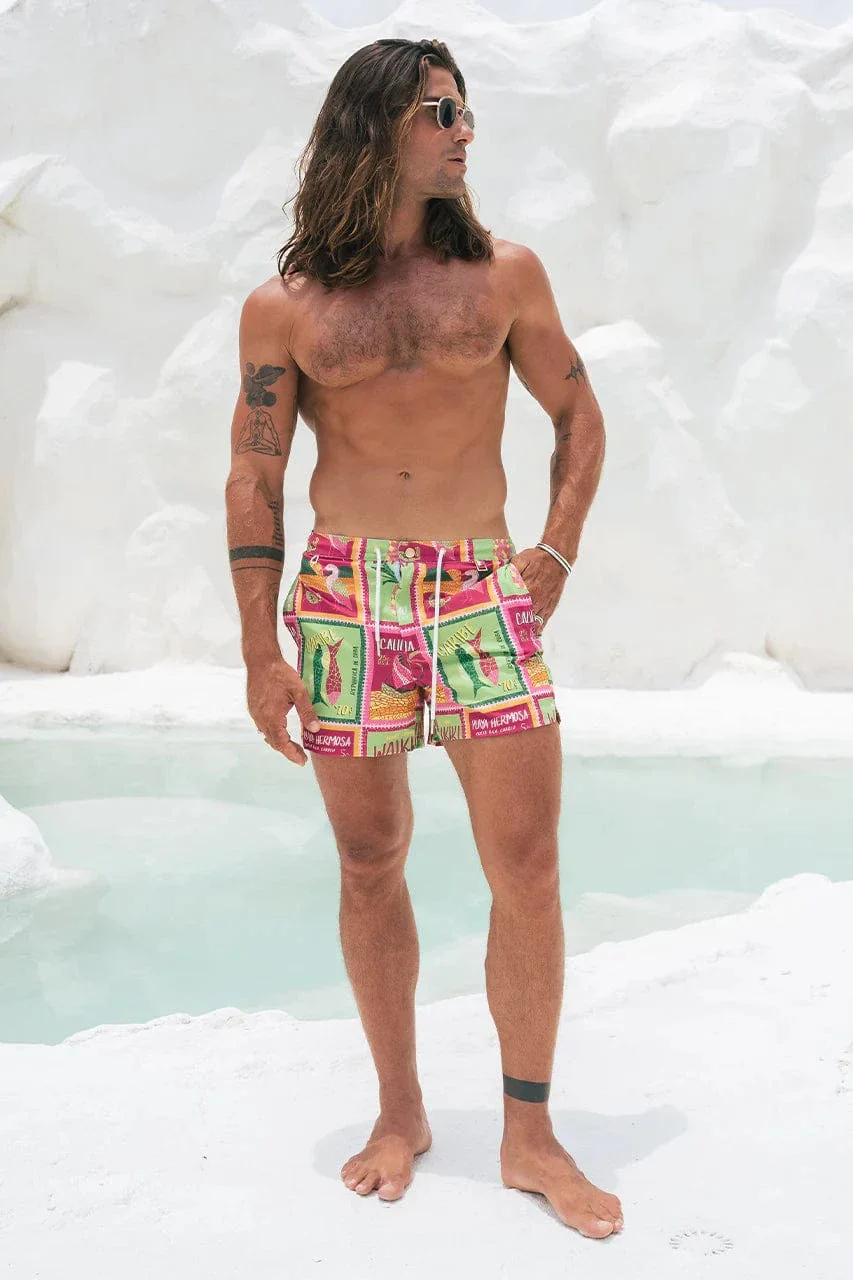 Runaway The Label Amalfi Short - Aloha Print - Image 3
