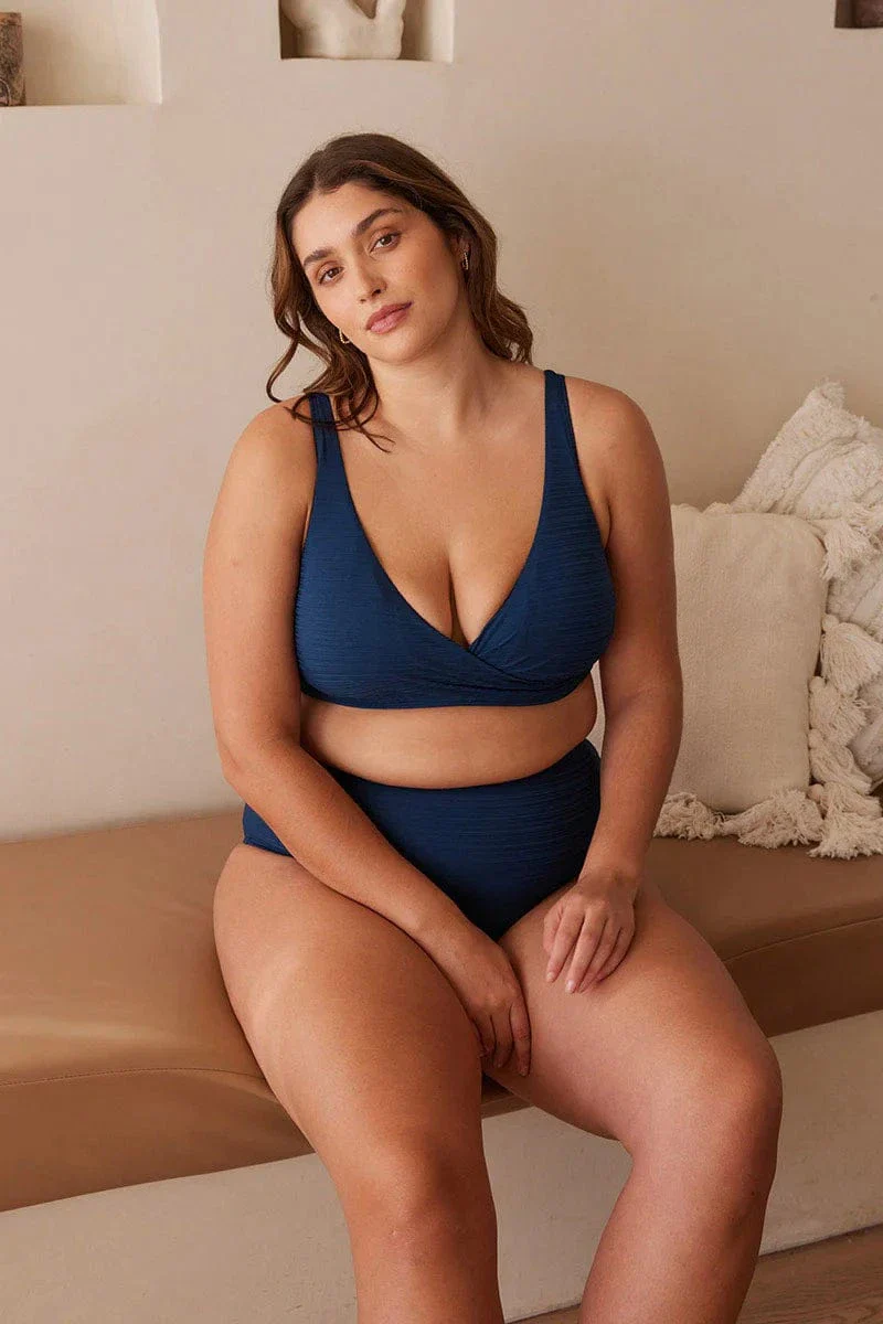 Artesands Aria Renoir High Waist Swim Pant - Navy - Image 3