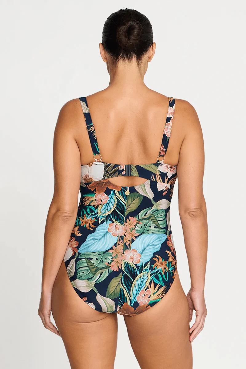 Artesands Into The Saltu Cezanne D-E Underwire One Piece -Navy - Image 4