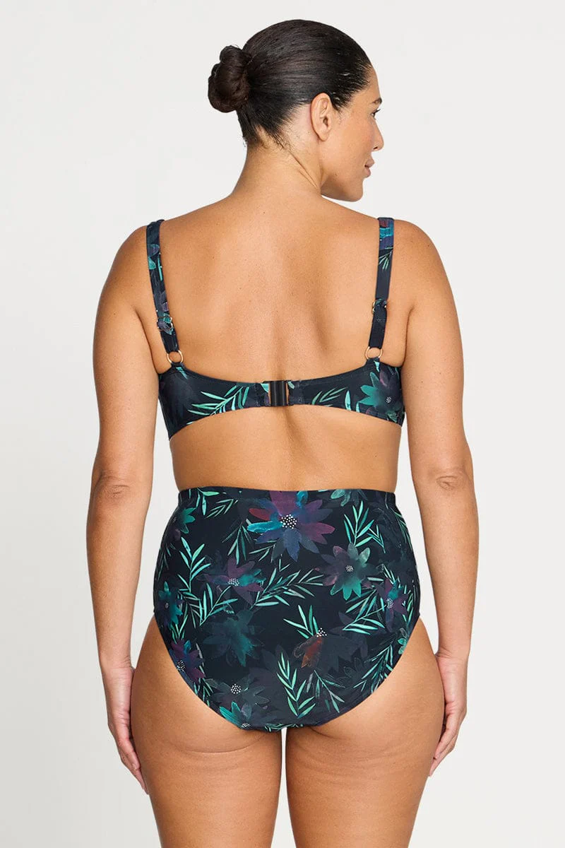 Artesands Lunafleur Botticelli High Waist Swim Pant - Navy - Image 4