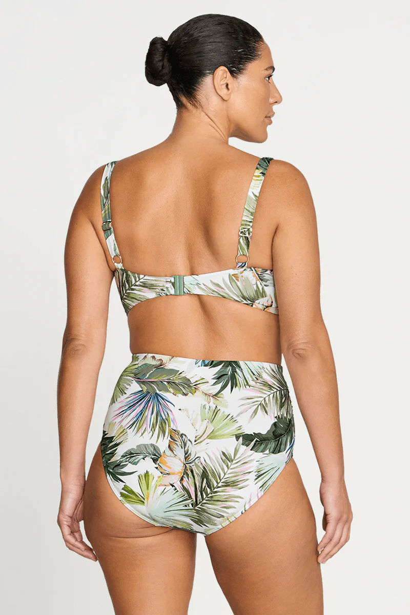 Artesands Lushara Botticelli High Waist Swim Pant - White - Image 3