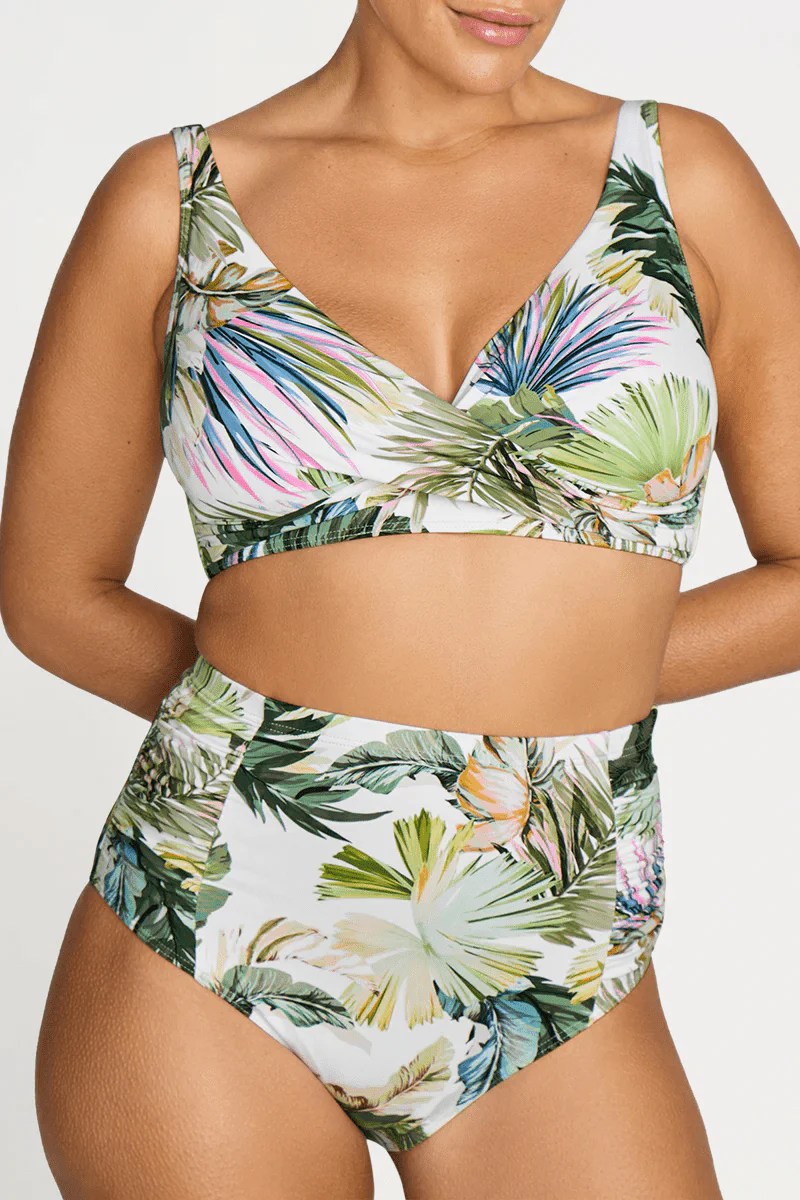 Artesands Lushara Botticelli High Waist Swim Pant - White - Image 4