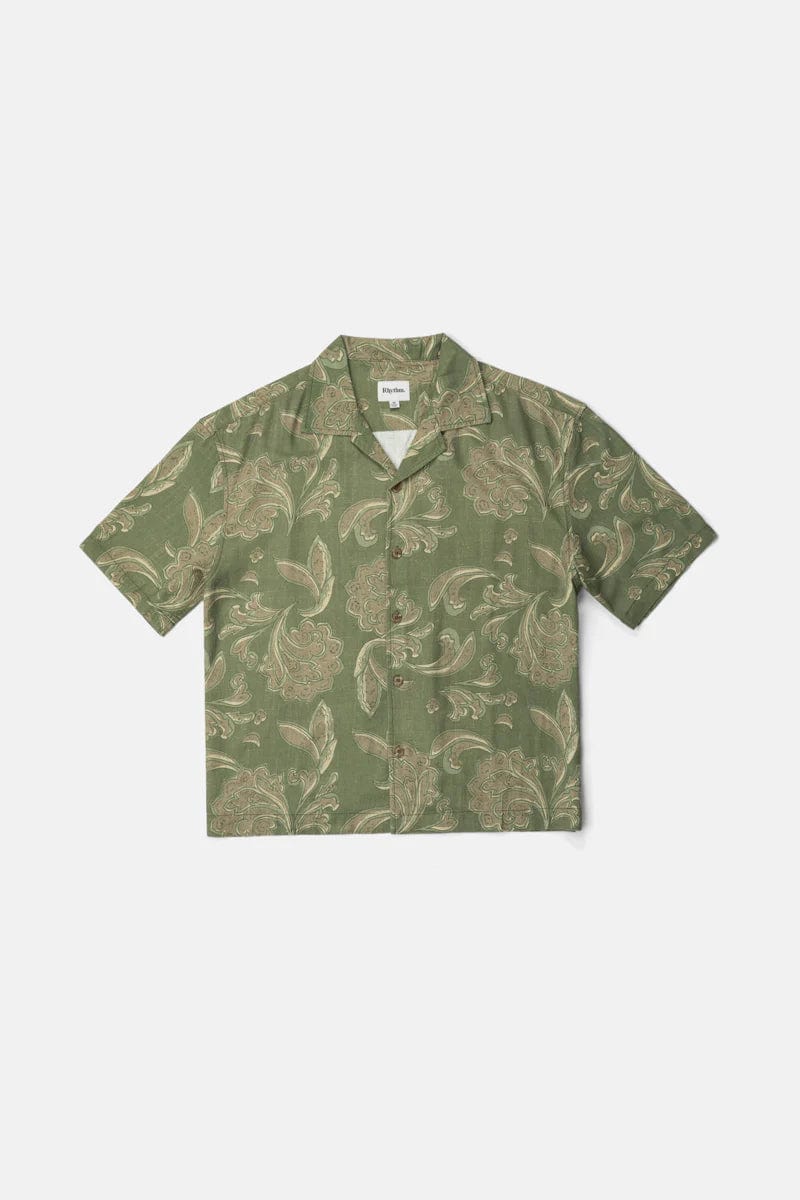Rhythm Astral Bloom Ss Shirt - Olive - Image 7