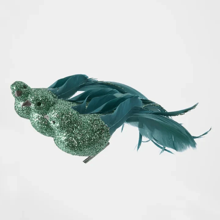 Attaz Clip on Bird Set of 3 Green