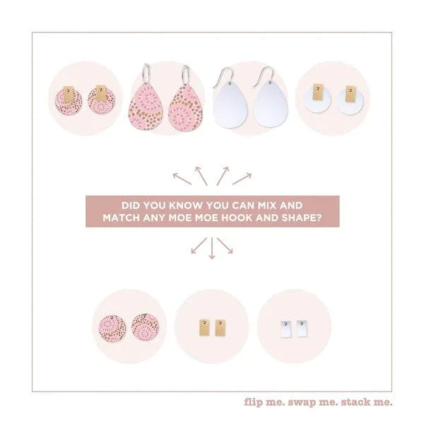 Azeza Possum Ceremony Iconic Mixer Pack  Earrings - Image 2