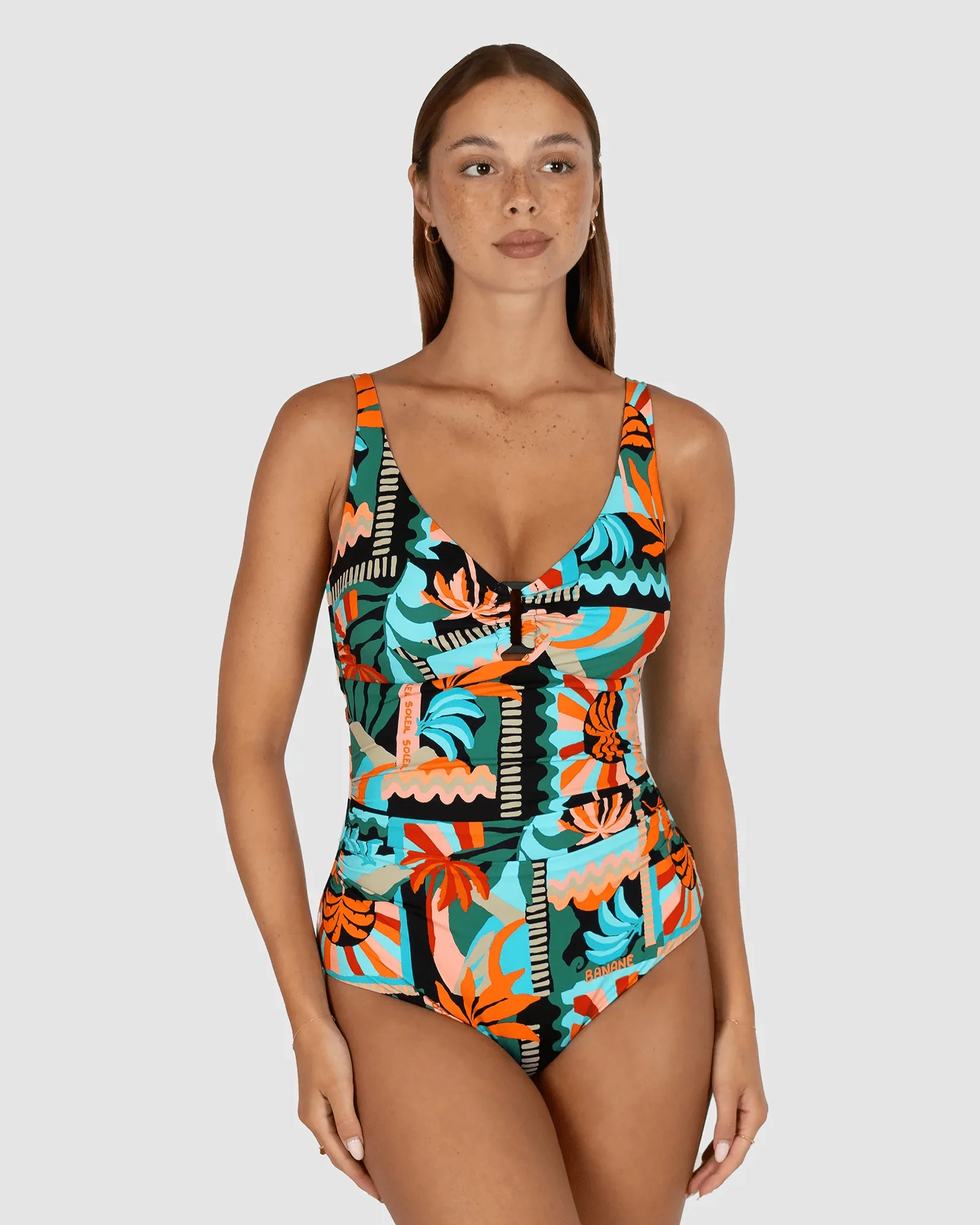 Baku Grenada D-E Ring One Piece Swimsuit