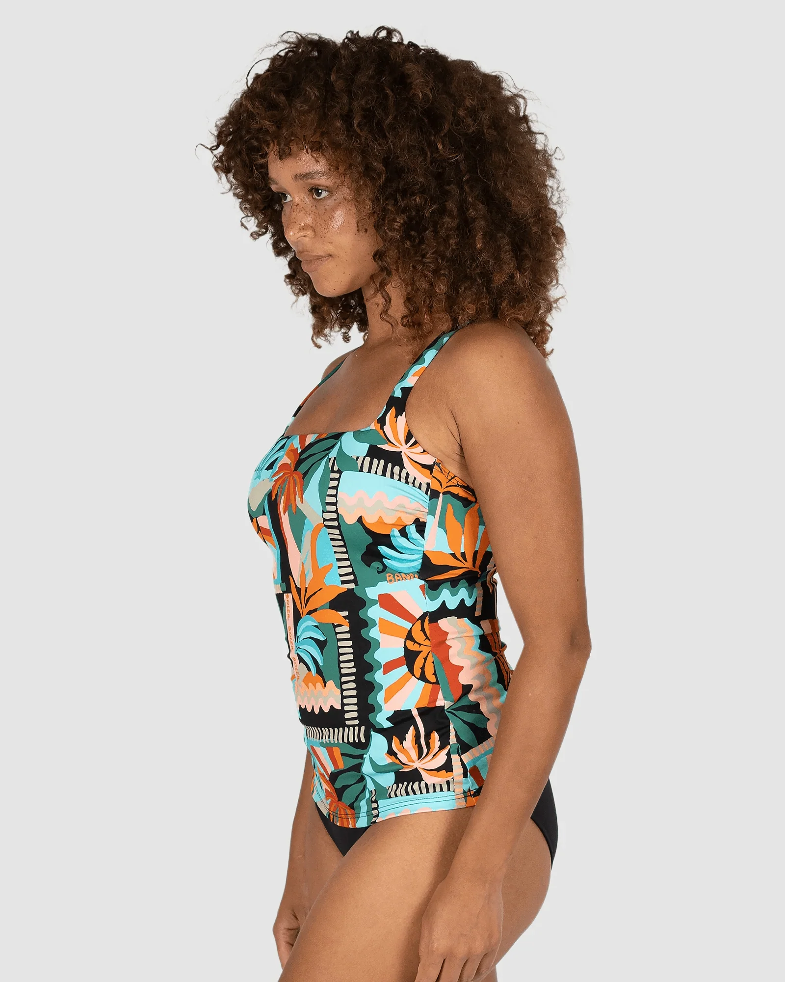 Baku Grenada Multi-Fit Singlet Top- Black - Image 2