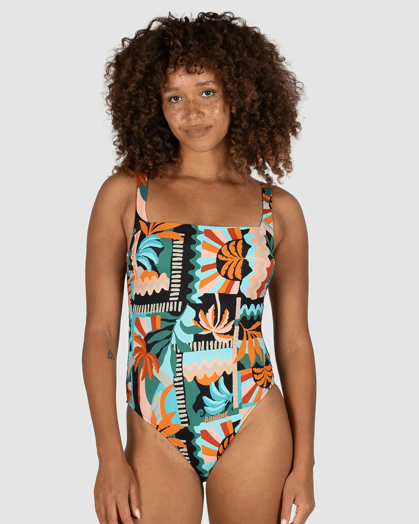 Baku Grenada Square Multi Fit One Piece - Black