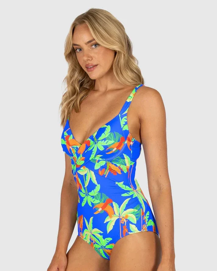 Baku Rio Grande Booster One Piece Swimsuit - Electric - Image 2