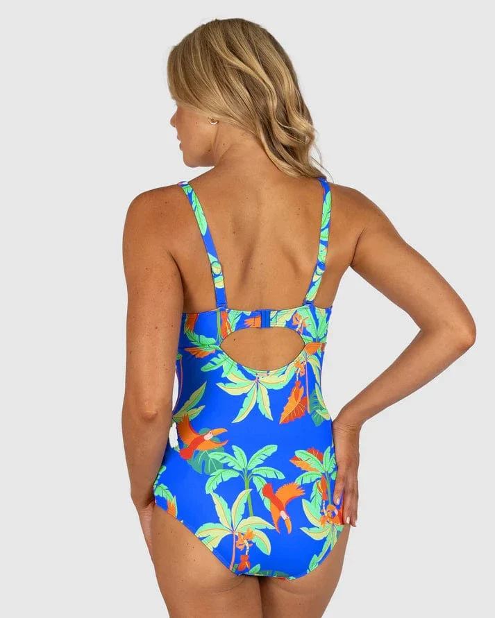 Baku Rio Grande Booster One Piece Swimsuit - Electric - Image 3