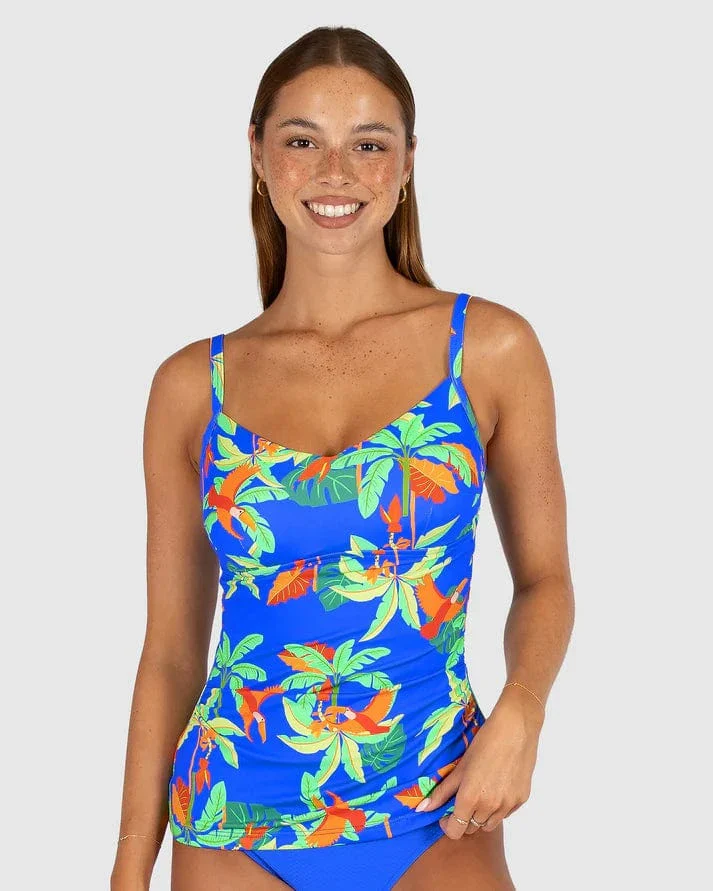 Baku Rio Grande D-E Cup Underwire Singlet Top - Electric