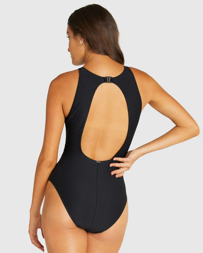 Baku Rococco High Neck One Piece - Nero - Image 4