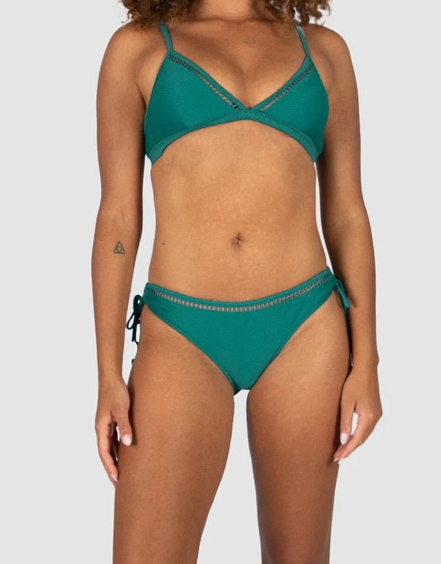 Baku Rococco Tie Side Hipster Bikini Bottom - Jungle