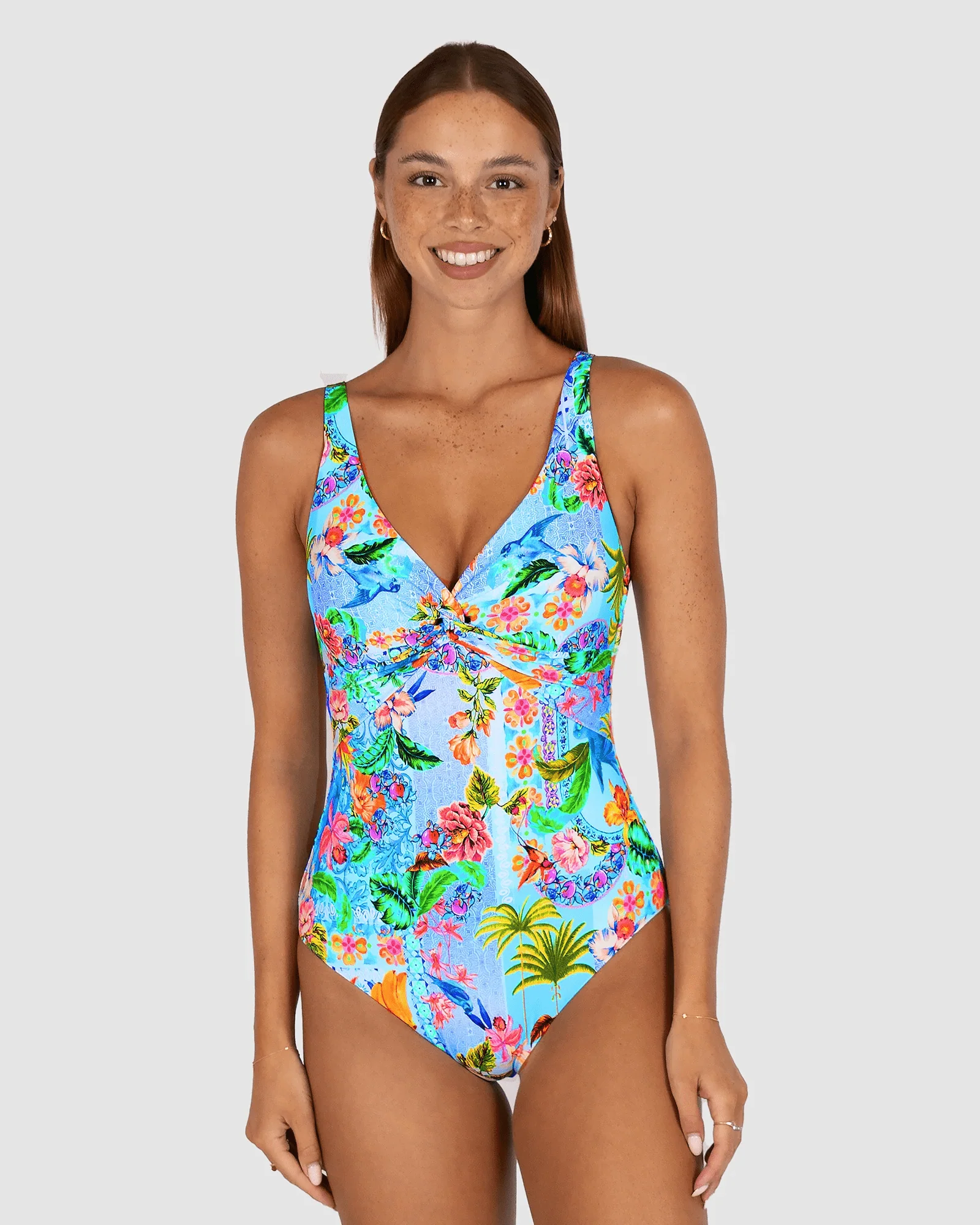 Baku Sardinia C-DD Twist One Piece - Ocean