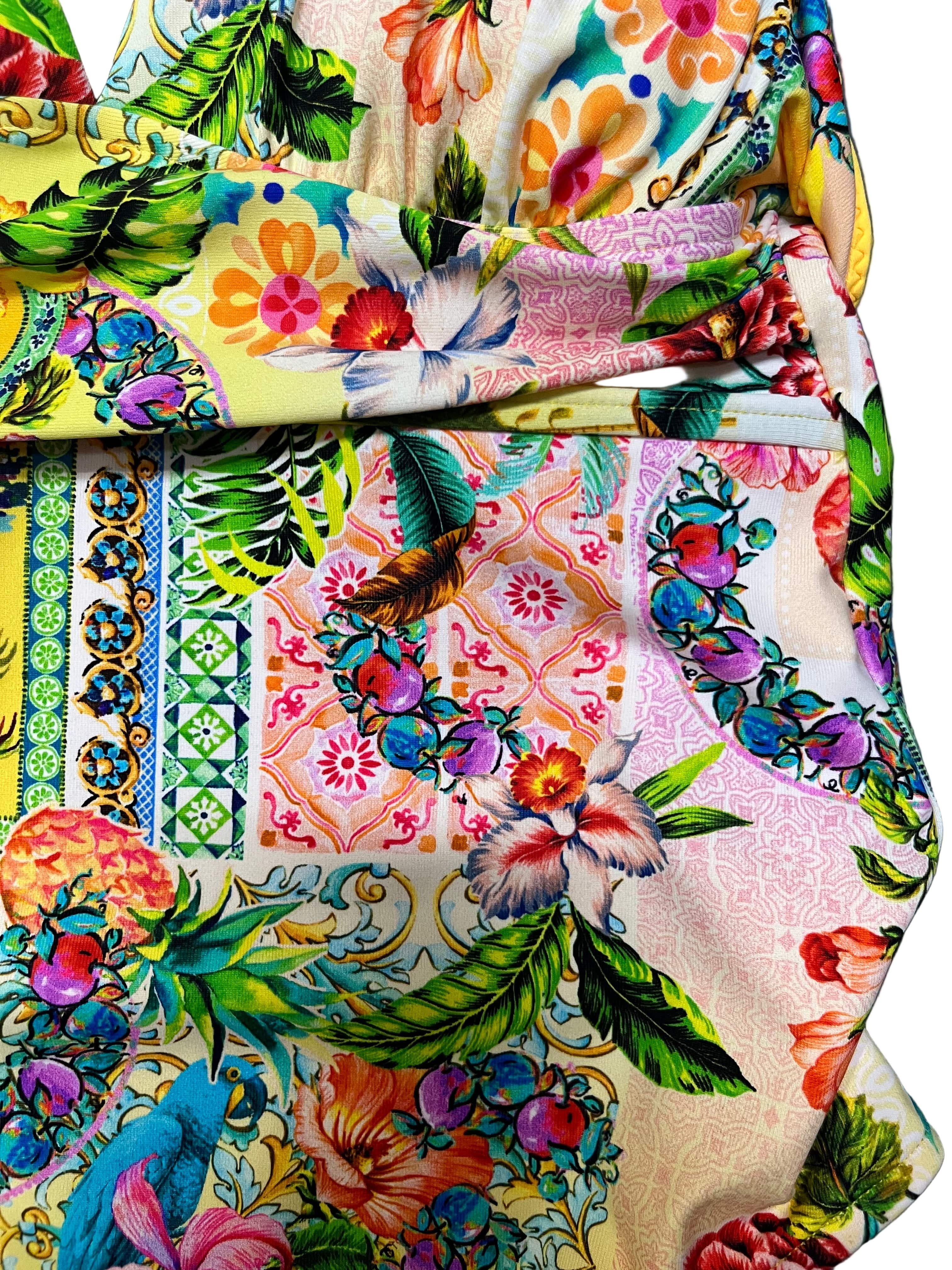 Baku Sardinia Grecian One Piece - Lemon - Image 12