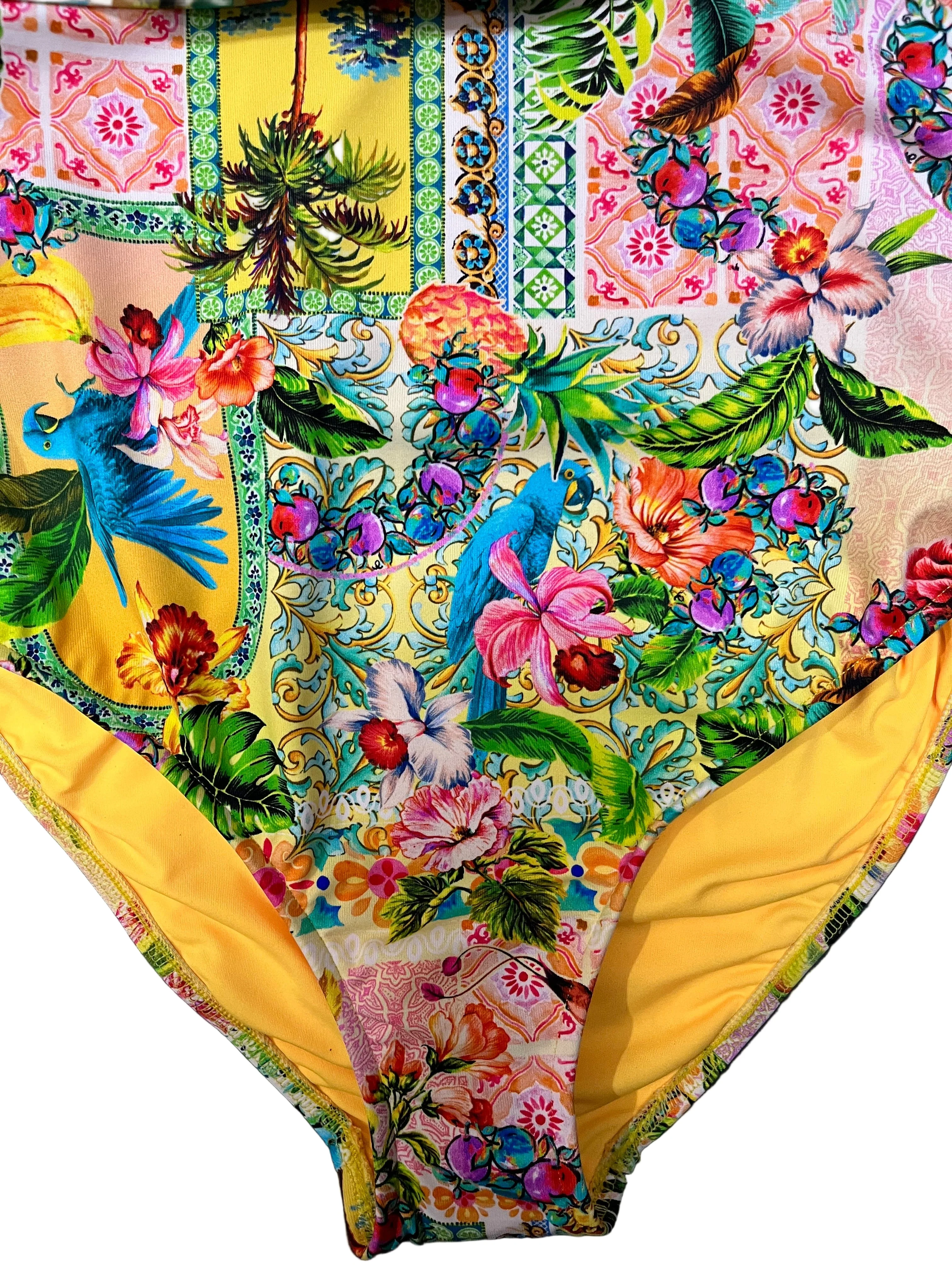 Baku Sardinia Grecian One Piece - Lemon - Image 14