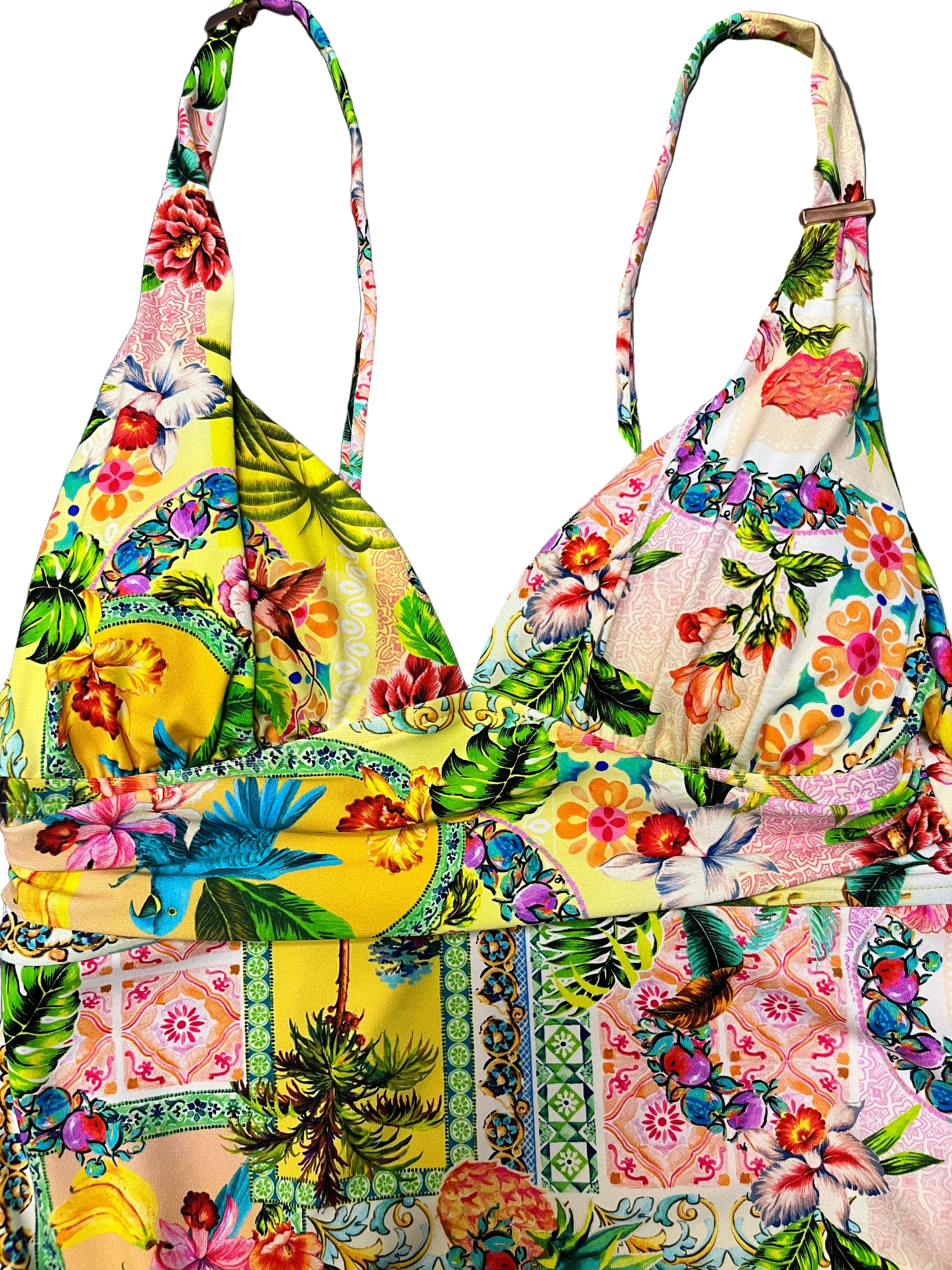 Baku Sardinia Grecian One Piece - Lemon - Image 15