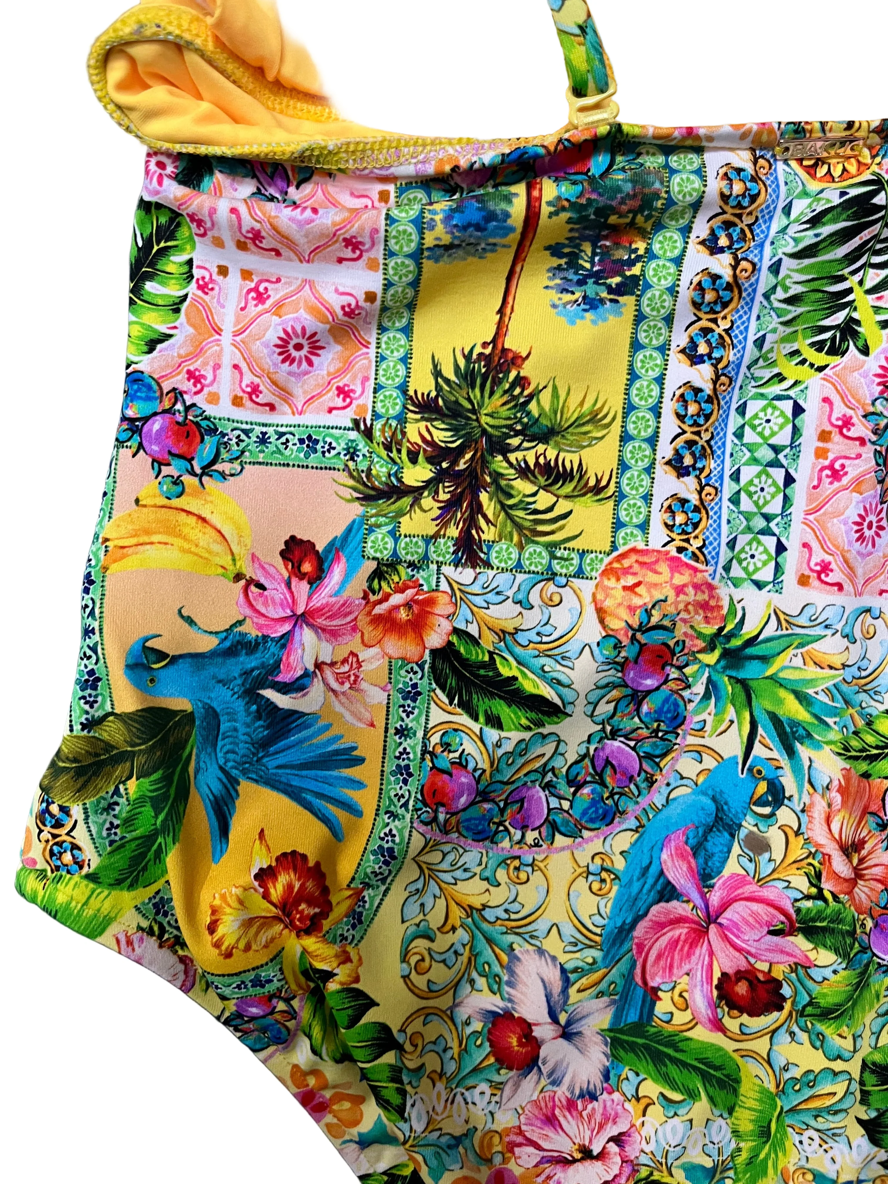 Baku Sardinia Grecian One Piece - Lemon - Image 9