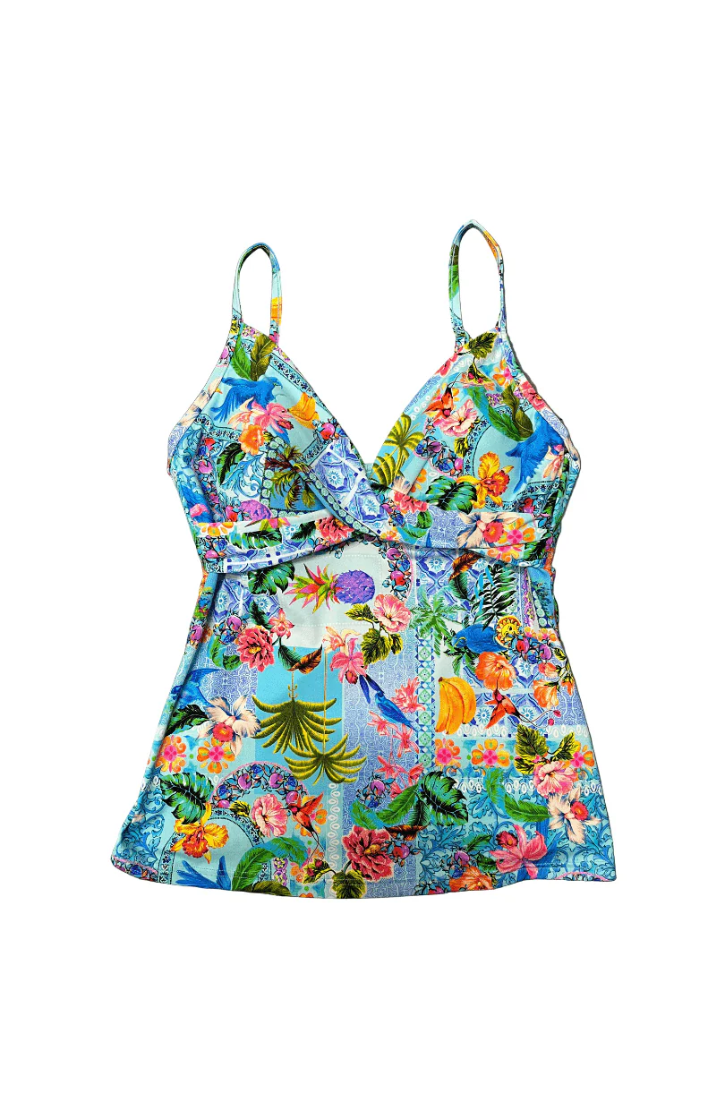 Baku Sardinia Multi Fit Singlet - Ocean