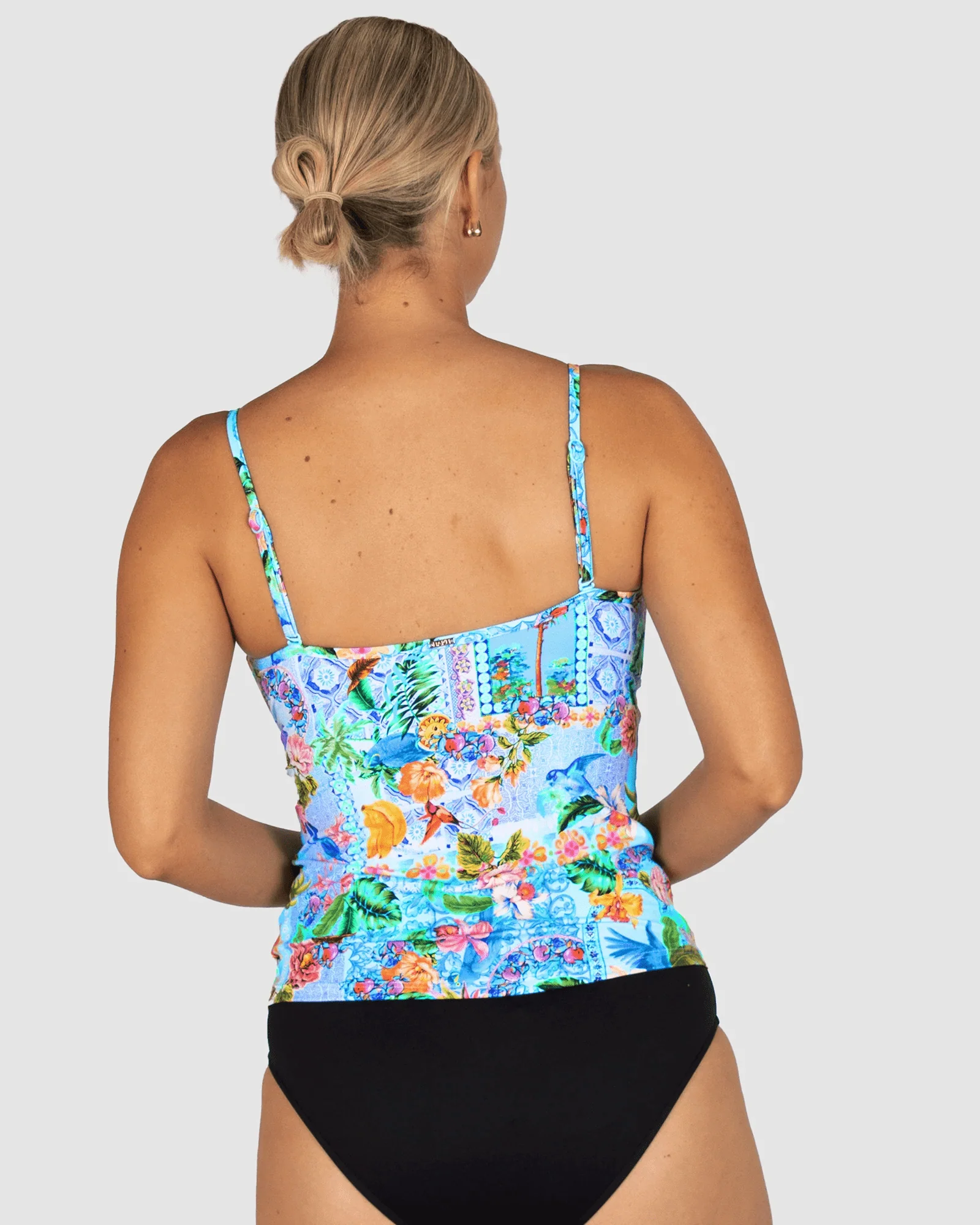 Baku Sardinia D-E Underwire Singlet Top - Ocean - Image 3