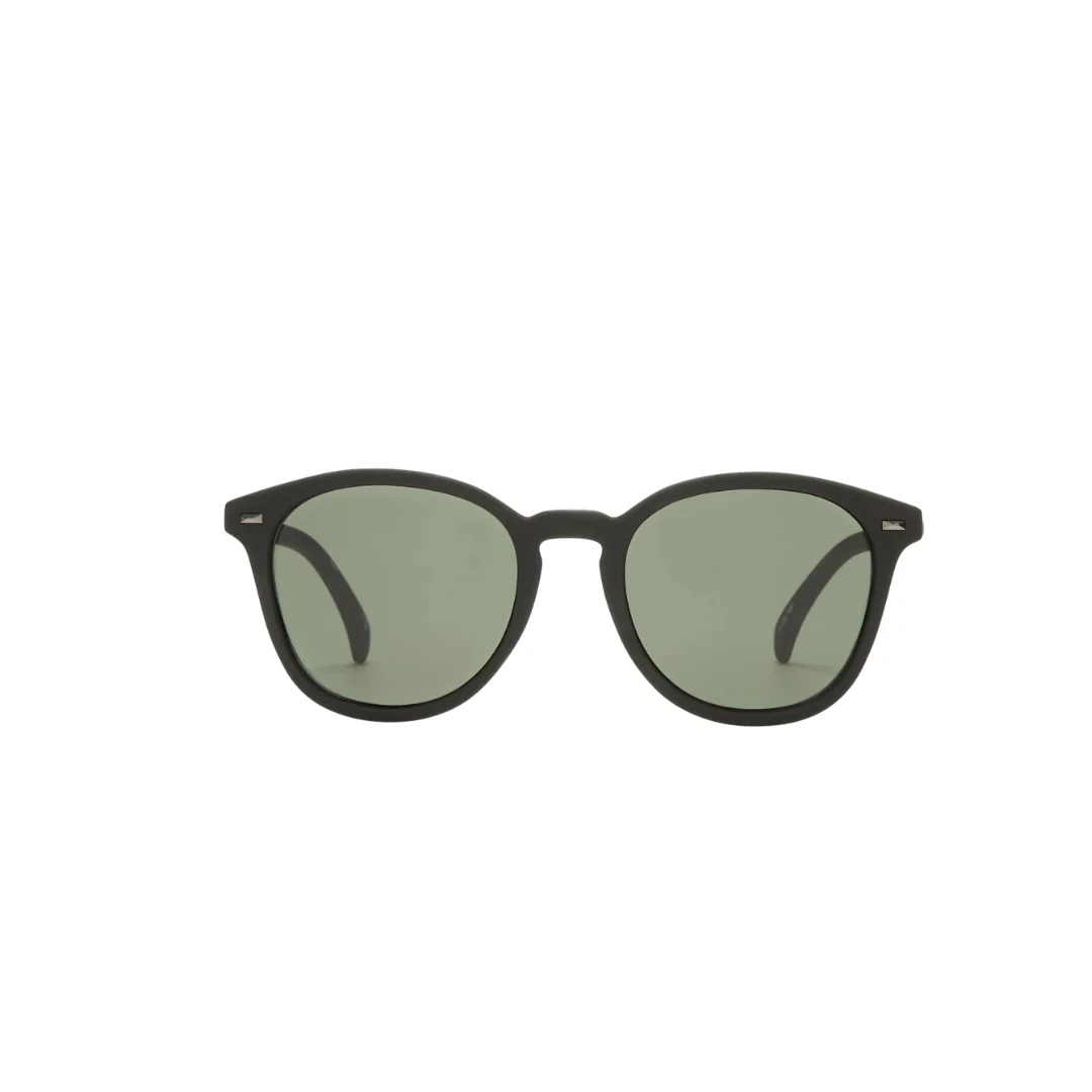 Bandwagon Sunnies - Black Rubber