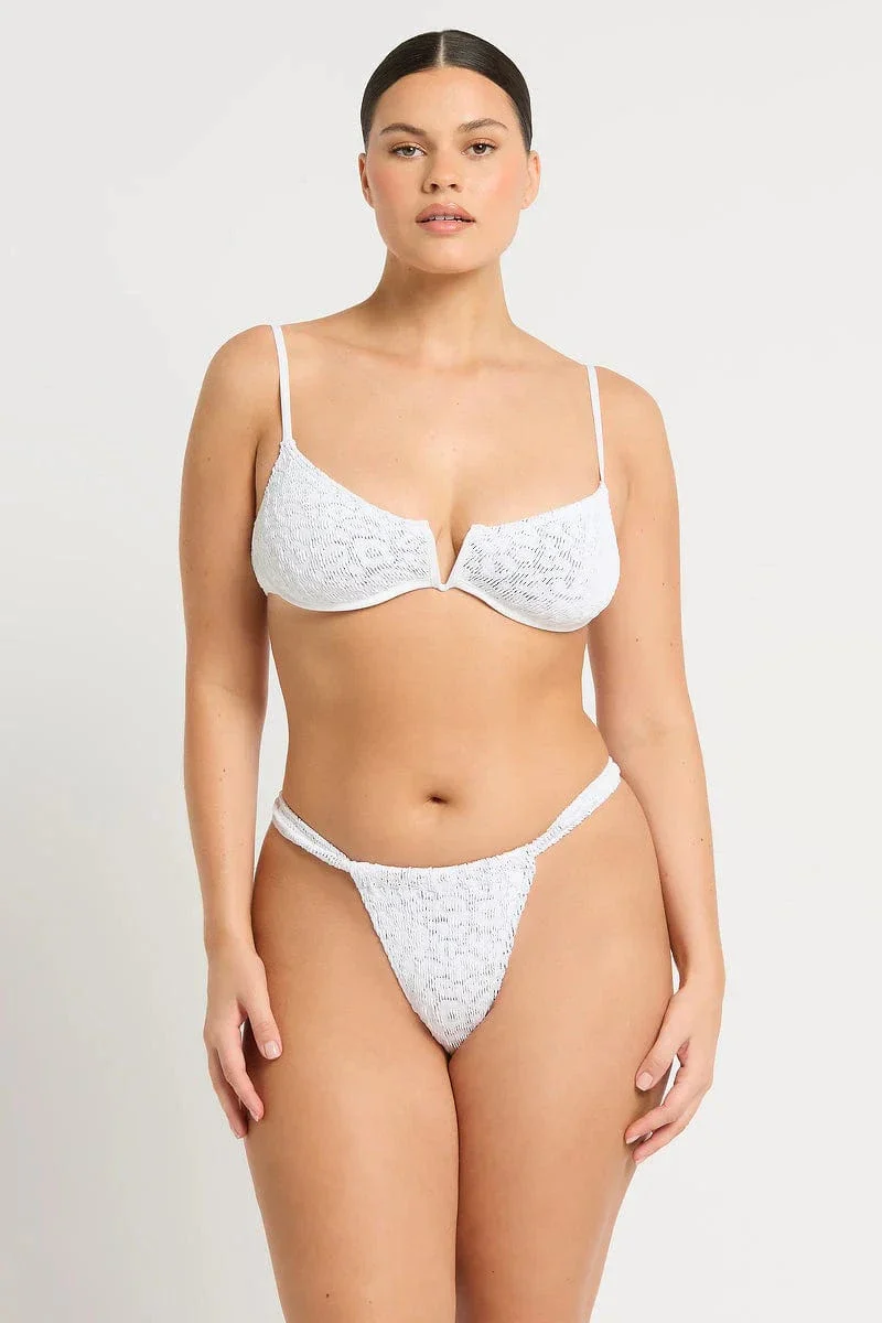 Bond Eye Georgia Brief - Optic White Leopard