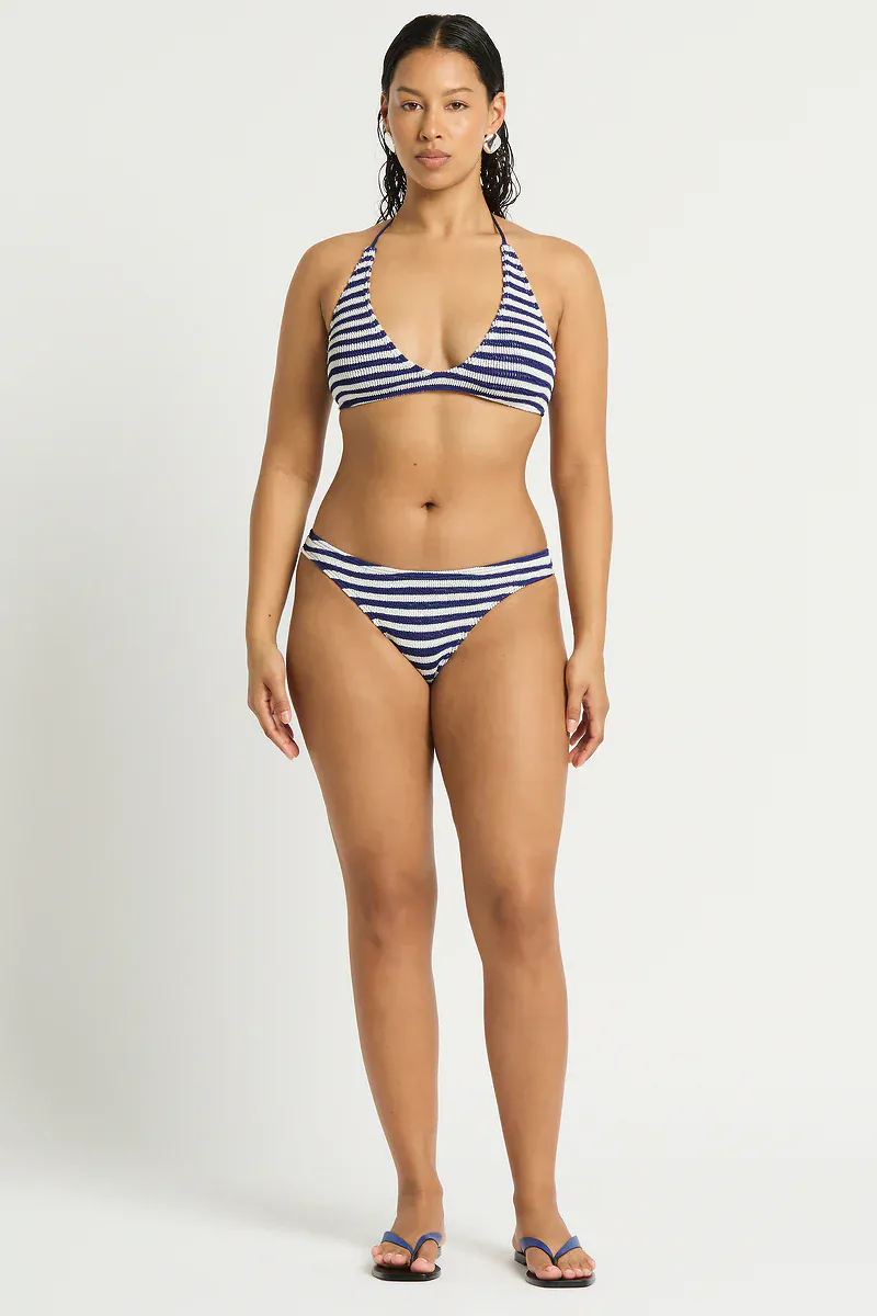 Bond Eye Dot Stripe Sign Brief - Navy / White - Image 5