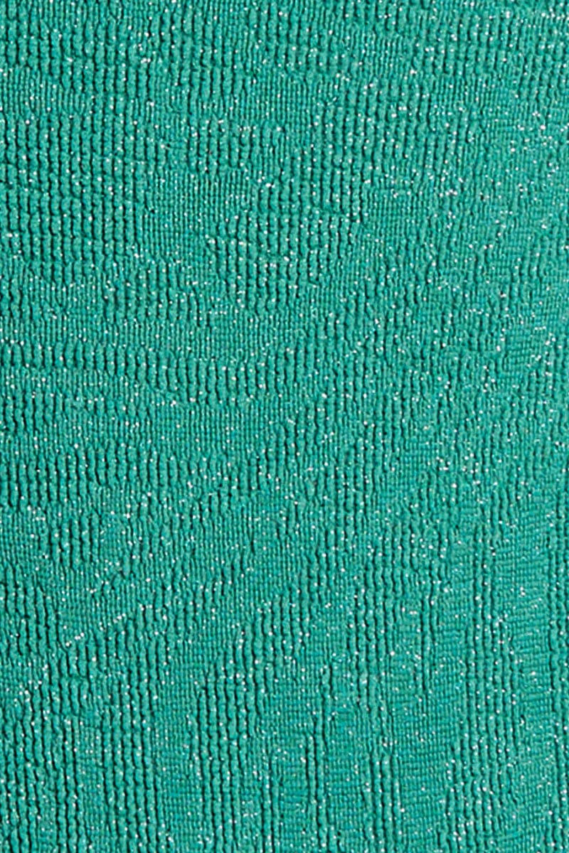 Bond Eye Sign Brief - Teal Lurex - Image 4