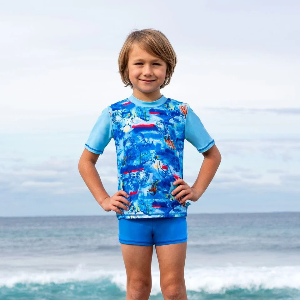 Salty Ink Boys Cosmik Dragon S/S Rashvest