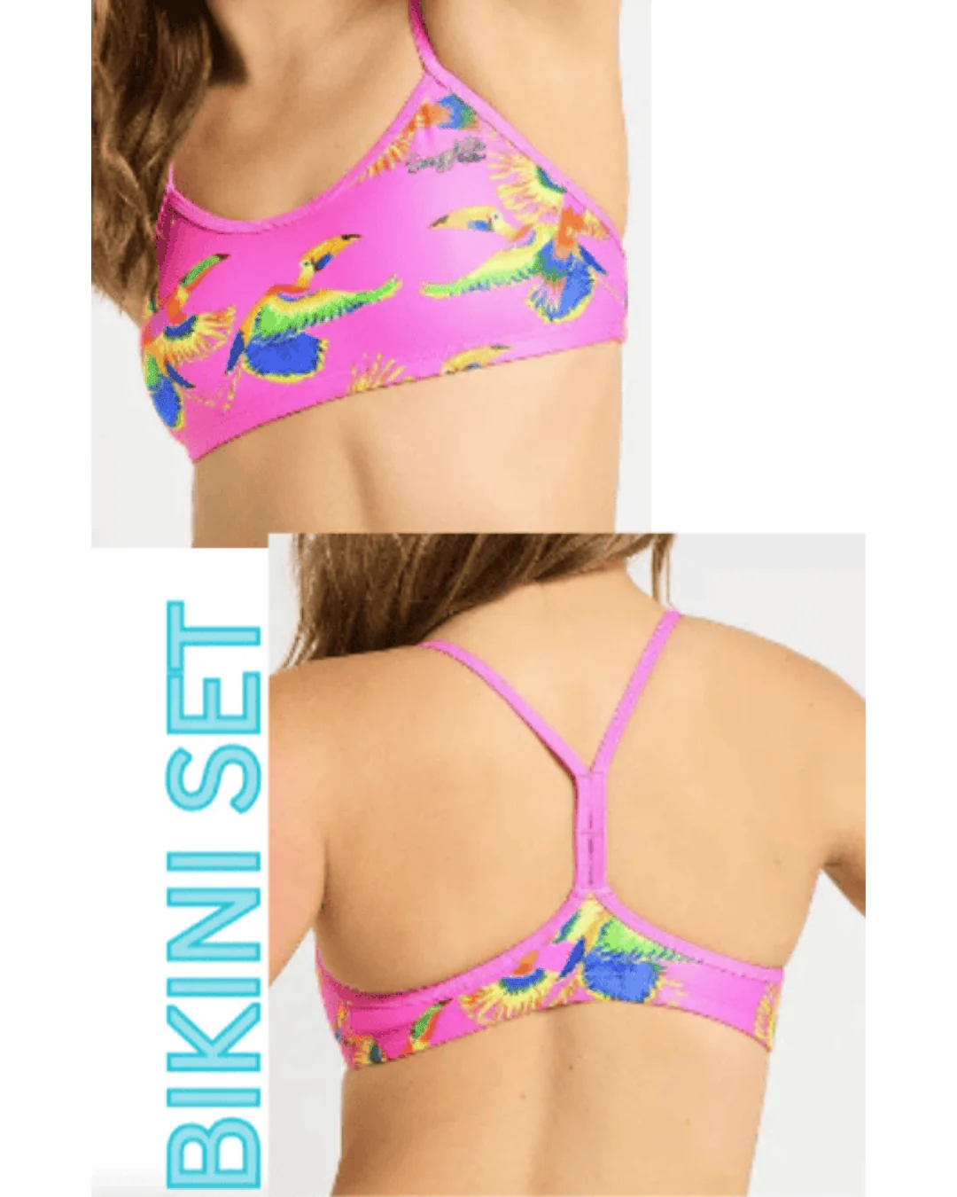 Budgy Smuggler Freshwater Top and Shelly Bottom - Flying Parrots