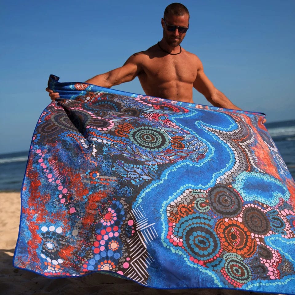 Bunjil Over Wurundjeri Towel - XL
