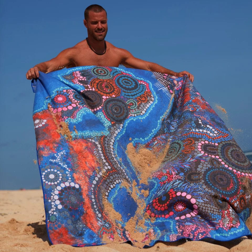 Bunjil Over Wurundjeri Towel - XL - Image 2