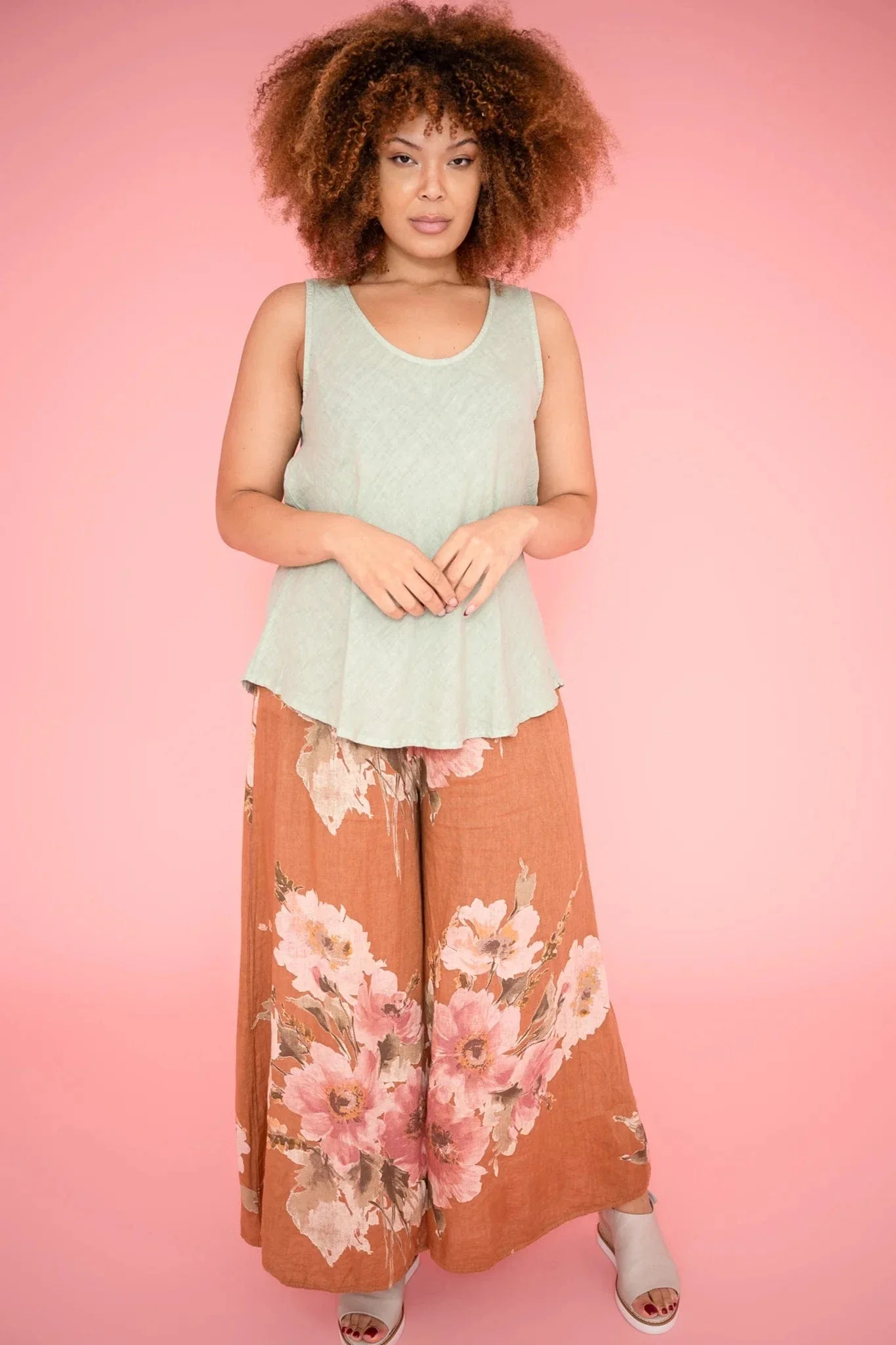 Camio Linen Staple Top - Image 4