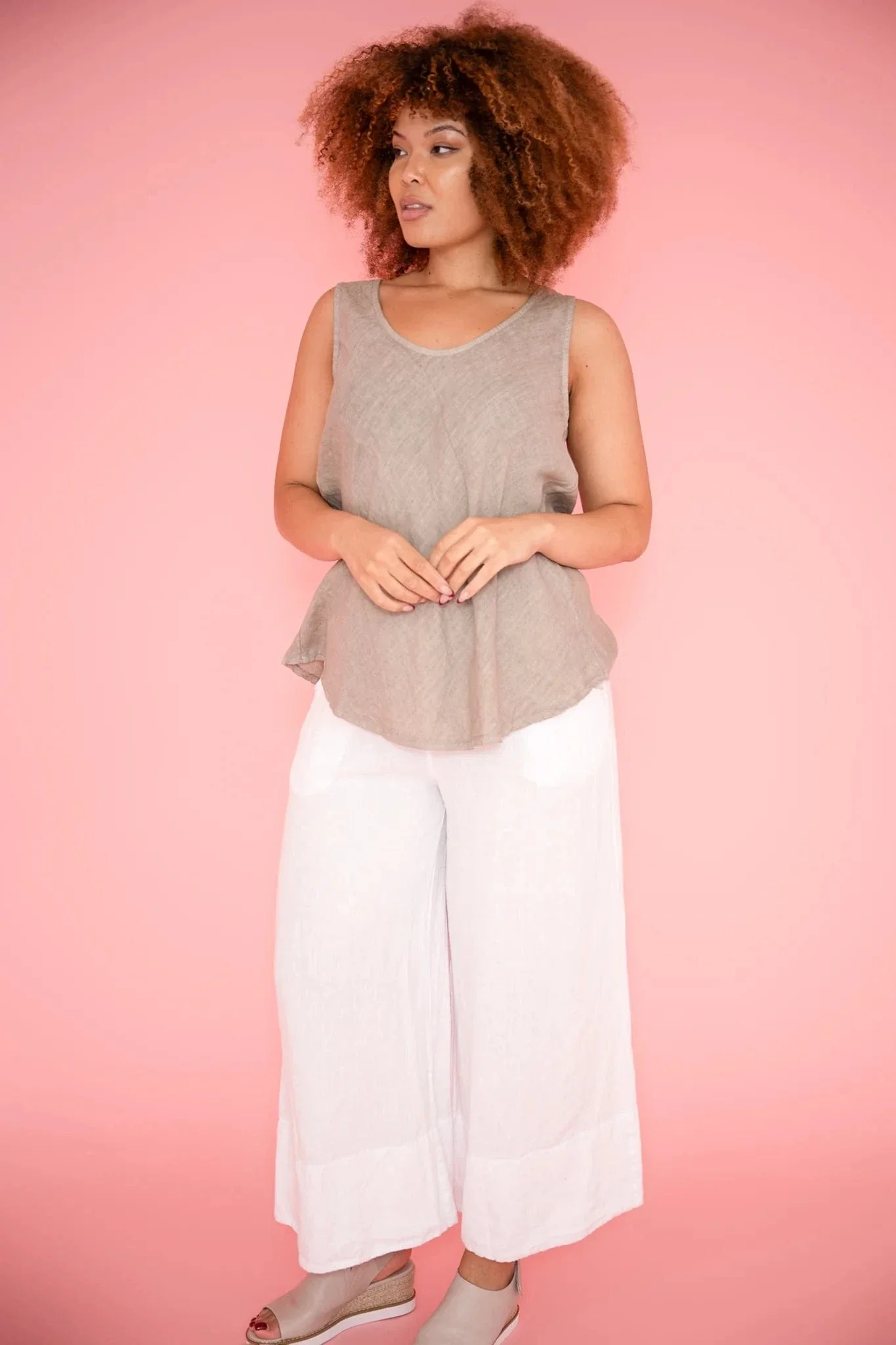 Camio Linen Staple Top - Image 5