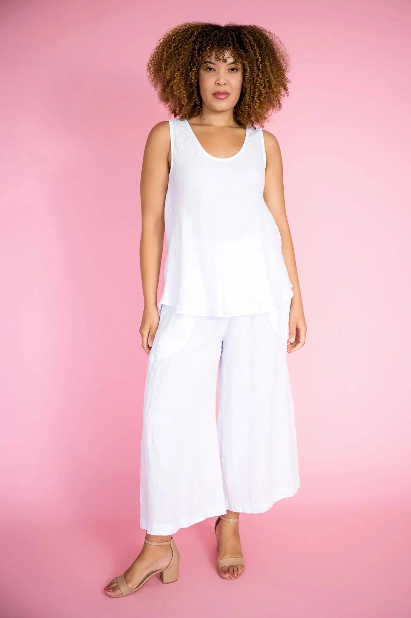 Camio Linen Staple Top - Image 6
