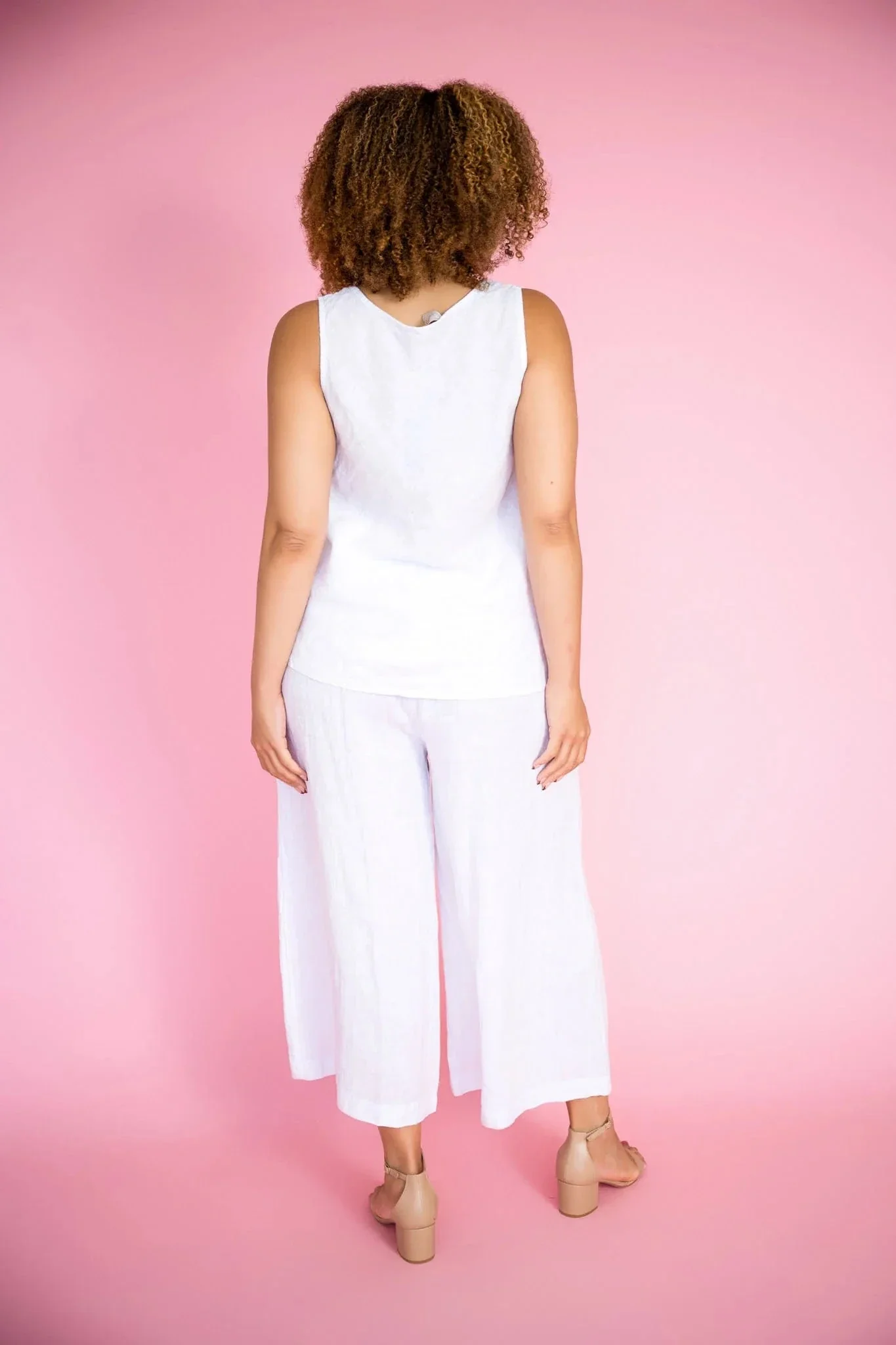 Camio Linen Staple Top - Image 7