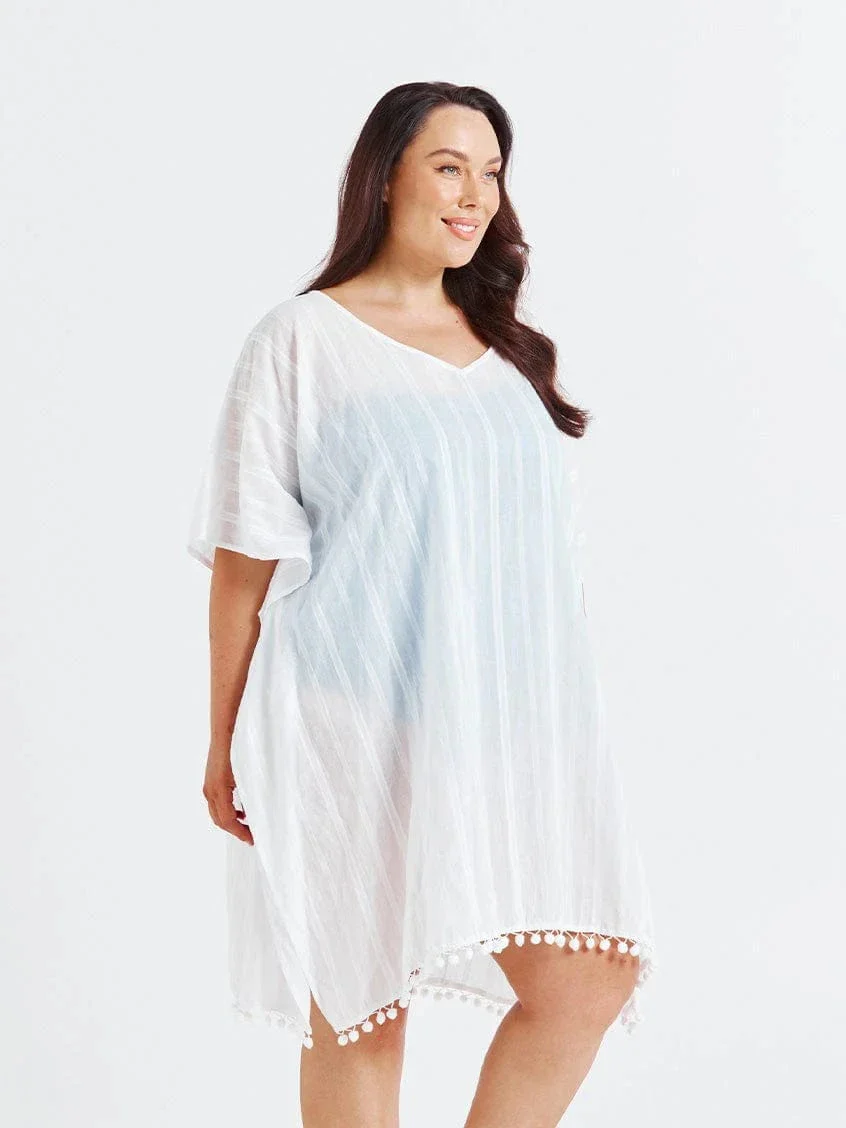 Capriosca Cotton Kaftan - Image 4
