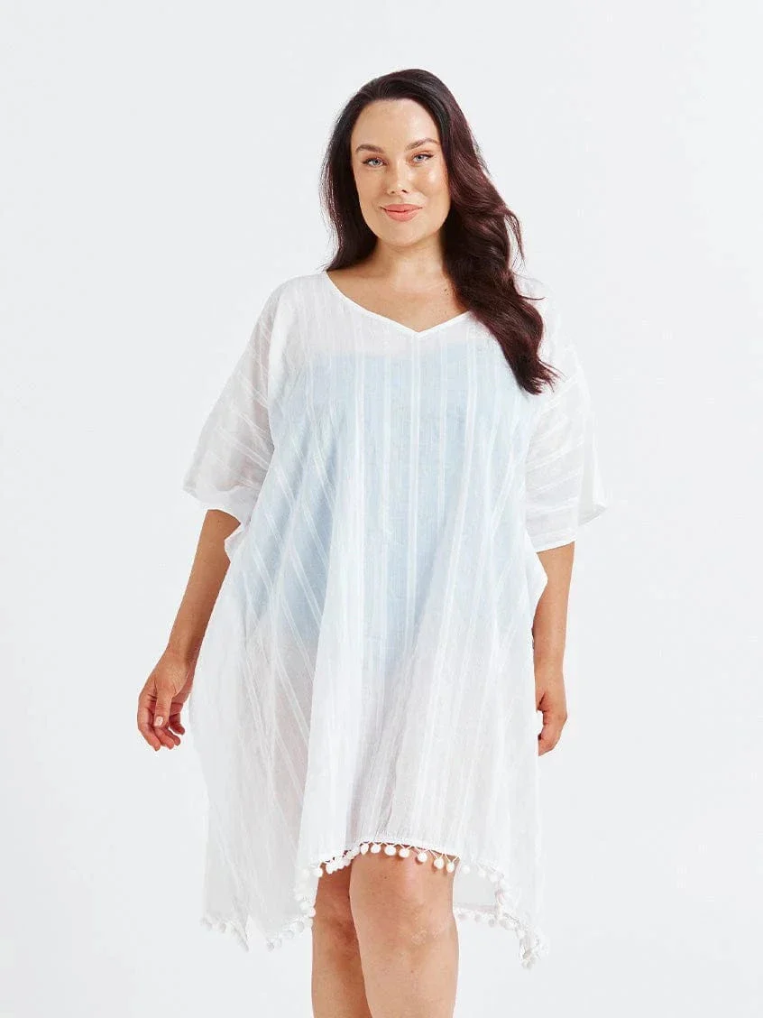 Capriosca Cotton Kaftan - Image 5