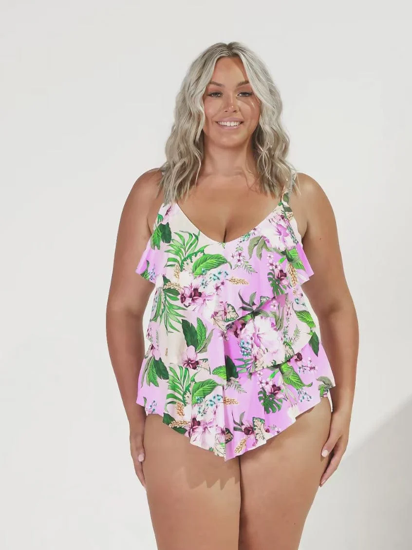 Capriosca Honolulu 3 Tier Tankini Top - Image 3