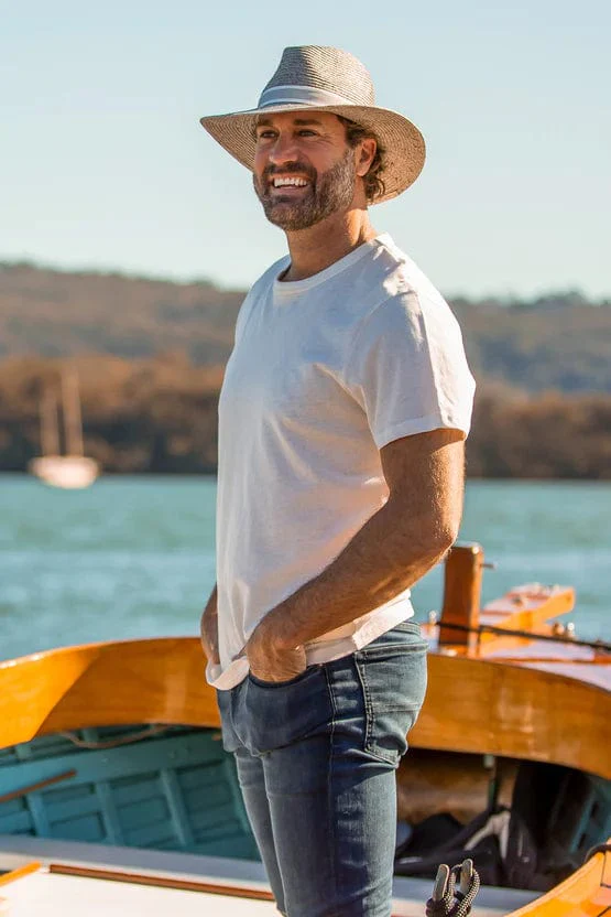Canopy Bay Carrington Fedora - Grey - Image 2