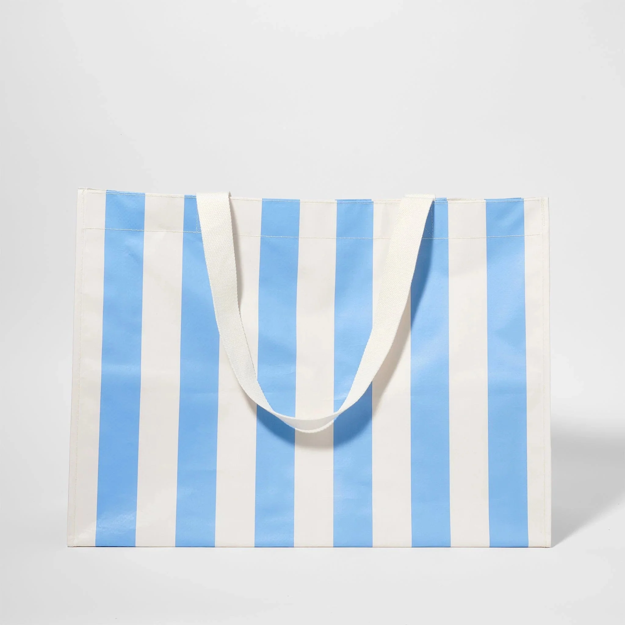 Carryall Beach Bag - The Vacay Olive Stripe - Image 9