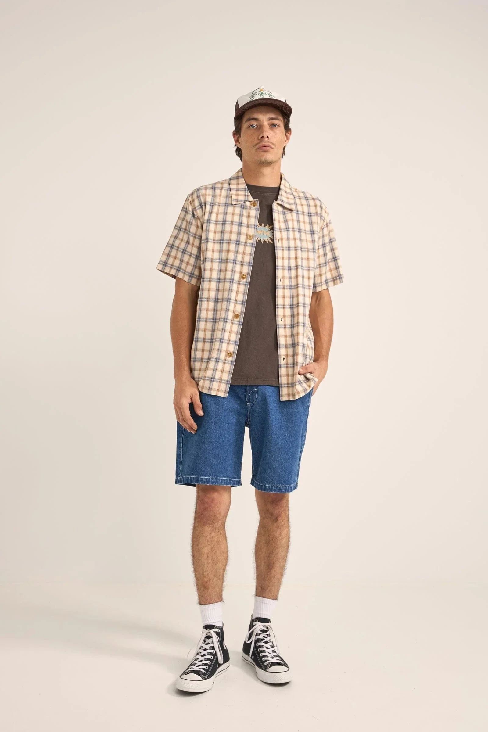 Rhythm Check SS Shirt - Natural - Image 5