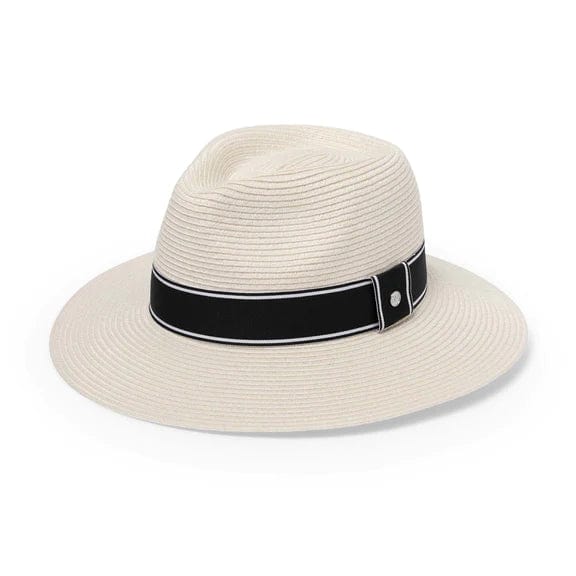 Chicago Fedora - Ivory/Black - Image 2