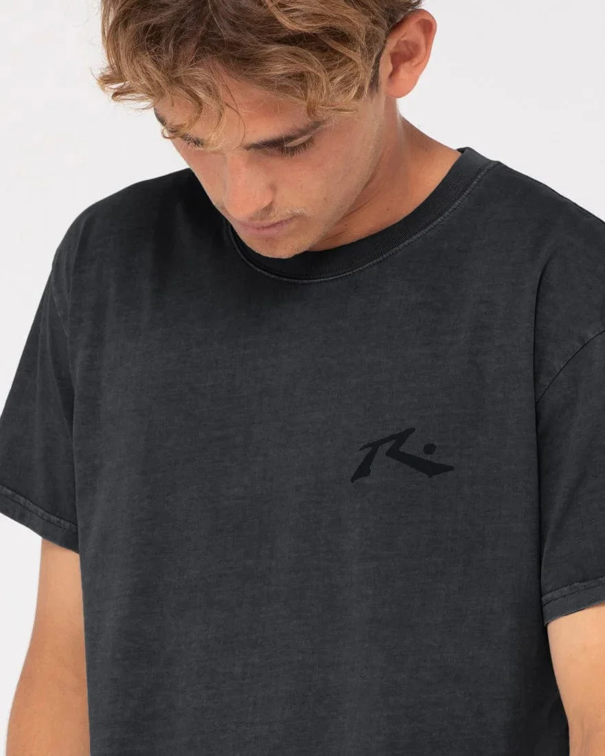 Comp Wash Short Sleeve Tee - Black - Image 2
