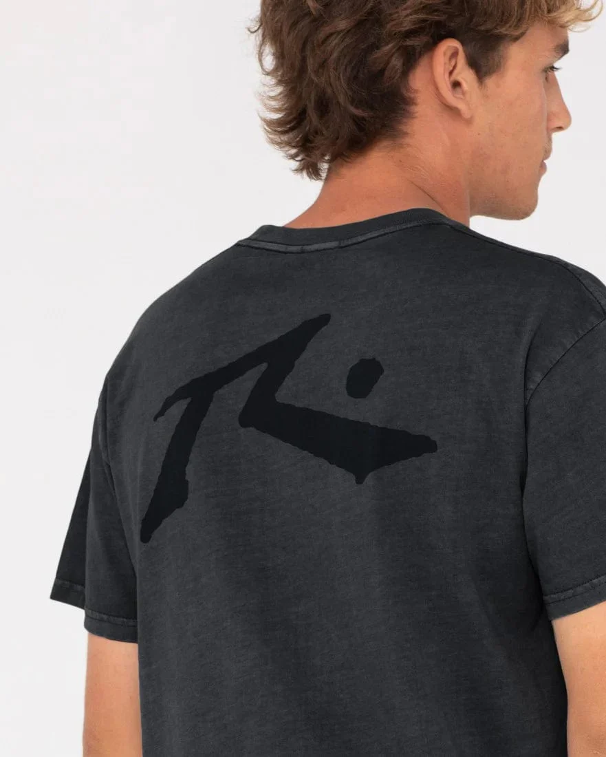 Comp Wash Short Sleeve Tee - Black - Image 3