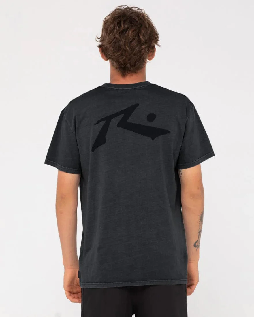 Comp Wash Short Sleeve Tee - Black - Image 5
