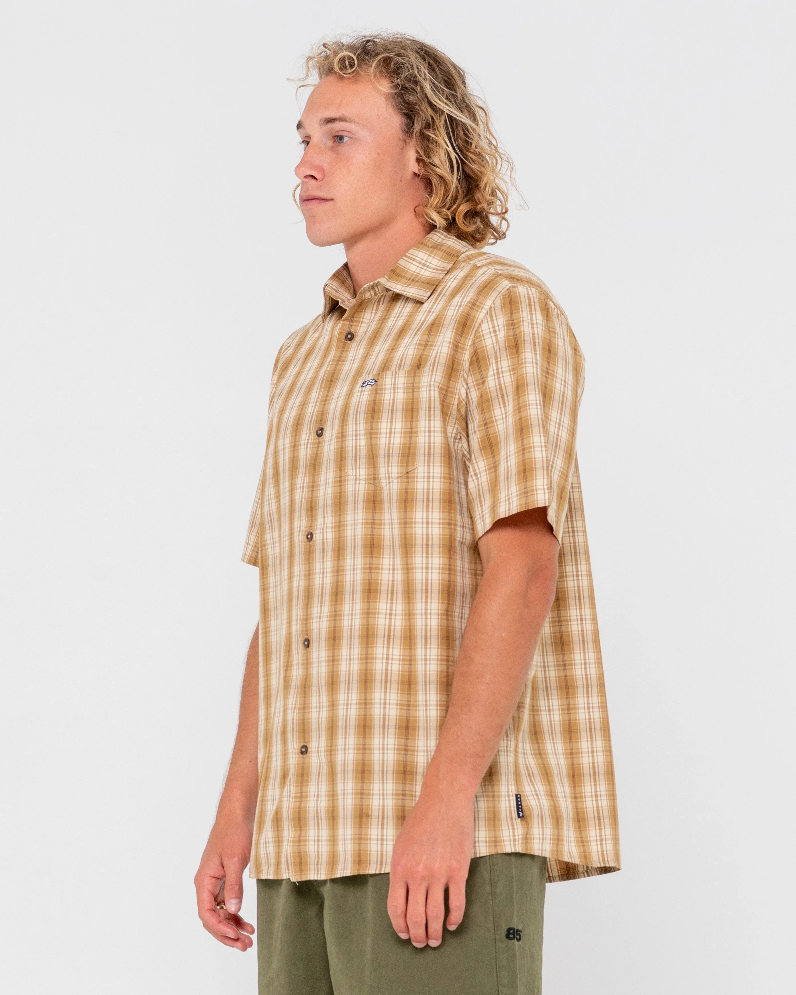 Datsun Check Short Sleeve Shirt - Image 3